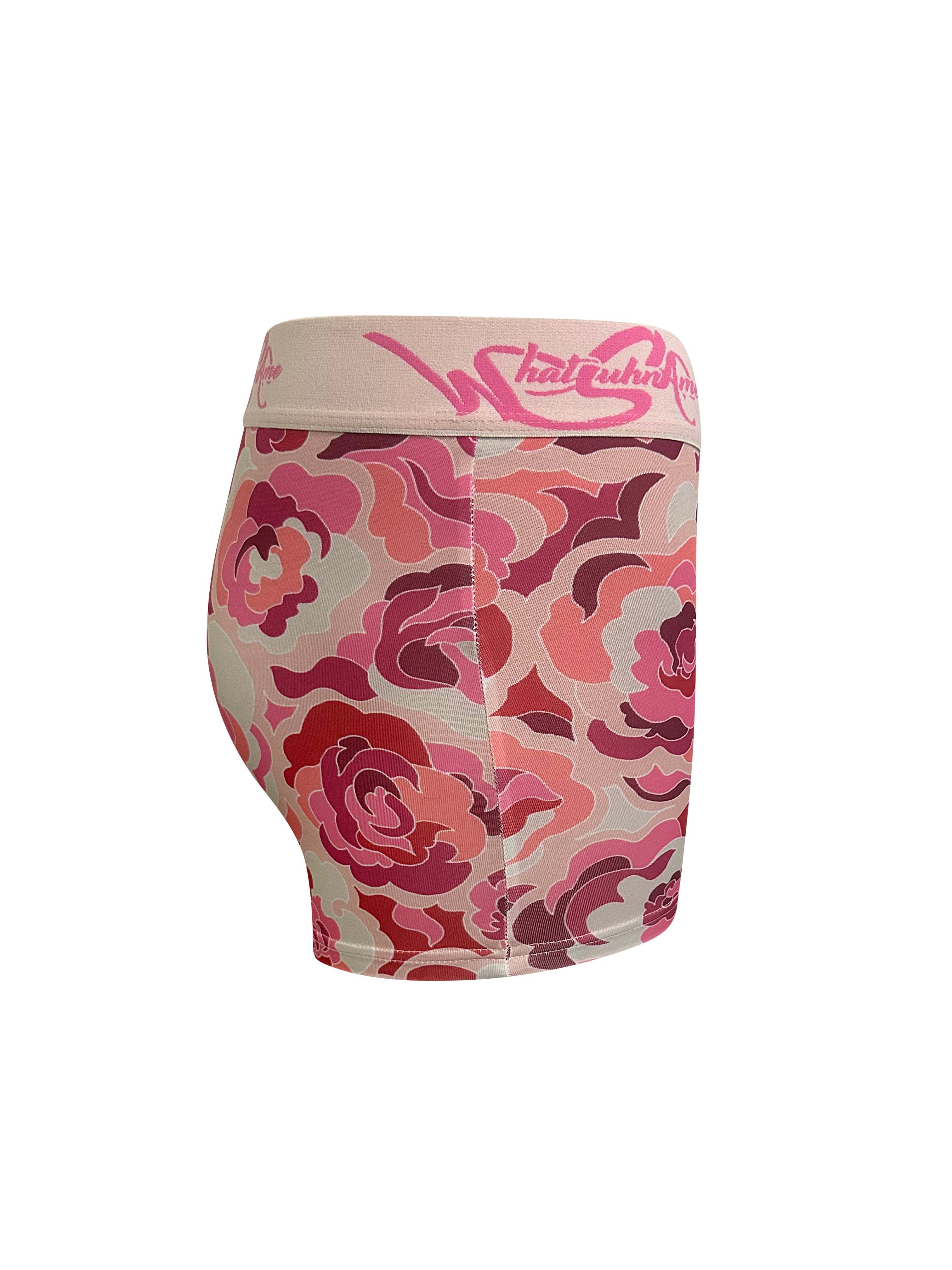 Pink abstract floral